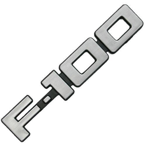 Imagem de Emblema F-100 Paralama Ford F100 Cromado