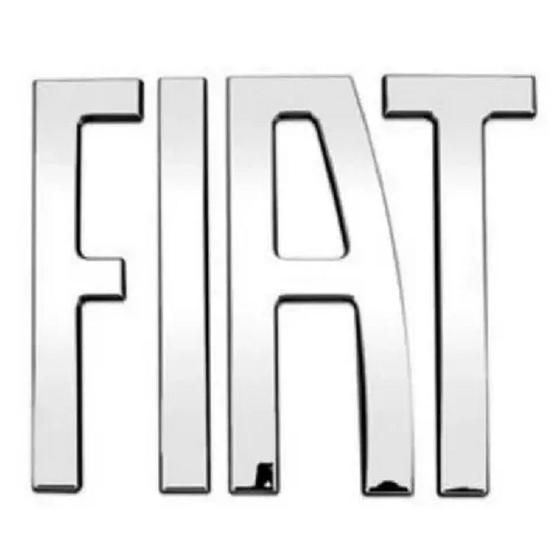 Imagem de Emblema Fiat Letreiro Cromado Tampa Traseira Mala Toro 2022 2023 2024
