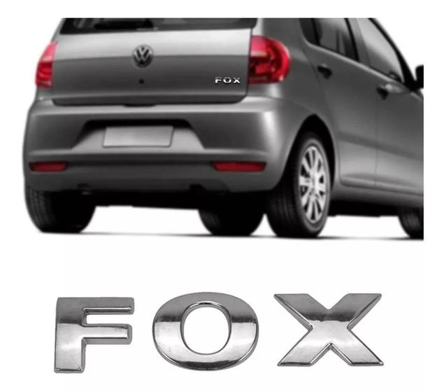 Imagem de Emblema (fox) vw fox 04/10 cromado (letreiro) - Marçon