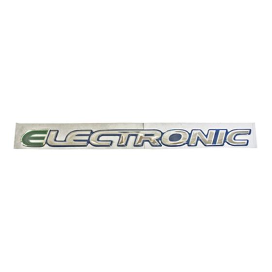 Imagem de Emblema frontal cristal eletronic vw     worker s 2r0853737