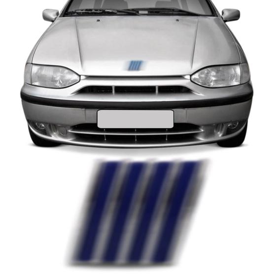 Emblema Grade Dianteira e Capô Fiat Palio Strada 96 a 99 Uno Smart Fiorino 97 a 01 Azul Parafuso Menor preço em Emblema Grade Dianteira e Capô Fiat Palio Strada 96 a 99 Uno Smart Fiorino 97 a 01 Azul Parafuso