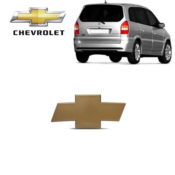 Imagem de Emblema Gravata Chevrolet Zafira Dourado Adesivo