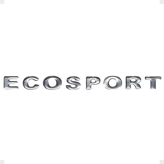 Imagem de Emblema Letreiro Capô Compatível Ecosport 2003/2010 Resinado