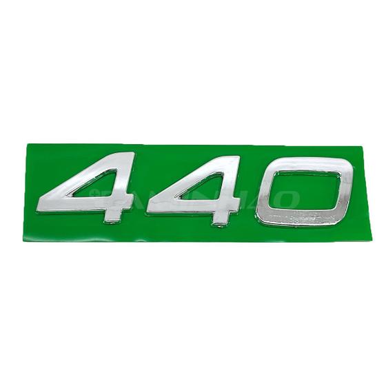 Imagem de Emblema Letreiro Potência Volvo FH NH FM 440 Cromado (20551273)