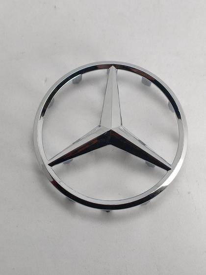 Imagem de Emblema Logo do Volante Buzina Airbag Mercedes C63 C180 C250 Cla180 Cla200 Gla200 Gla250 Gla45 2011 2013 2014 2015 50mm