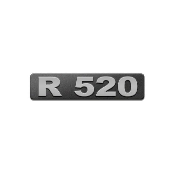 Imagem de Emblema Potência Para R520 Moderno - Cinza