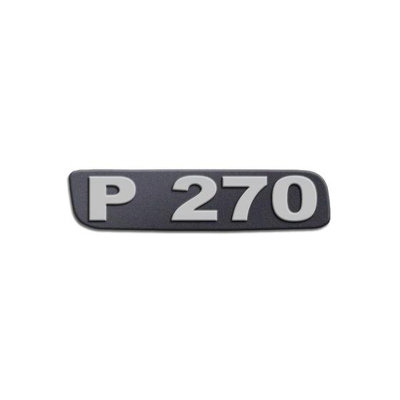 Imagem de Emblema Potência Para Scania P270 Antigo - Cinza