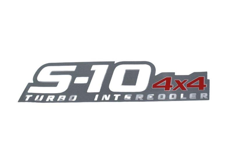 Imagem de Emblema 's10 4x4 turbo intercooler' 2009