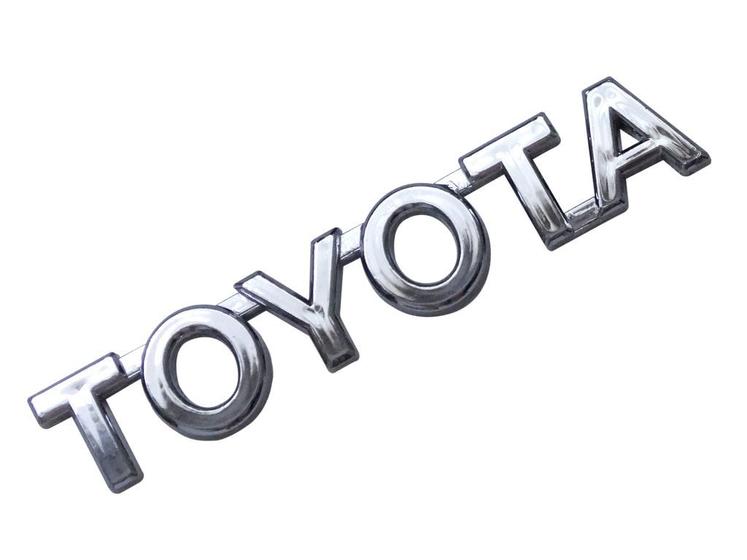 Imagem de Emblema Toyota Mala Traseira Corolla 2009 2010 2011 2012 2013 2014 2015 2016 2017 2018 2019