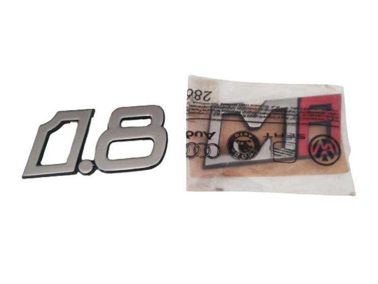 Imagem de Emblemas 1.8 e mi polo classic 96 a 2000 original volkswagen 6ke853687   6ke853687b