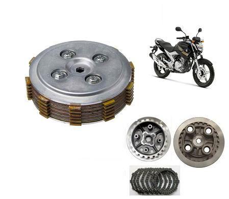 Imagem de Embreagem Completa Cubo Disco Platô Separador Mola Yamaha Ys Fazer Xtz Lander Tenere 250 Ano 2005 Até 2017