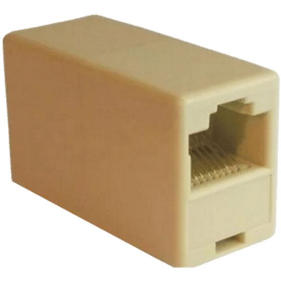 Imagem de Emenda Modular Jack 8P8C RJ45 - 10pc