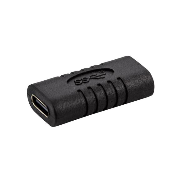 Imagem de Emenda Usb-c 3.1 Tipo-c Conector Fêmea Adaptador