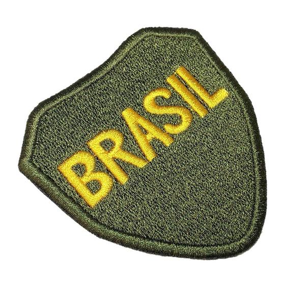 Imagem de EML118T Distintivo FEB 2ª Guerra Patch Bordado Termo Adesivo