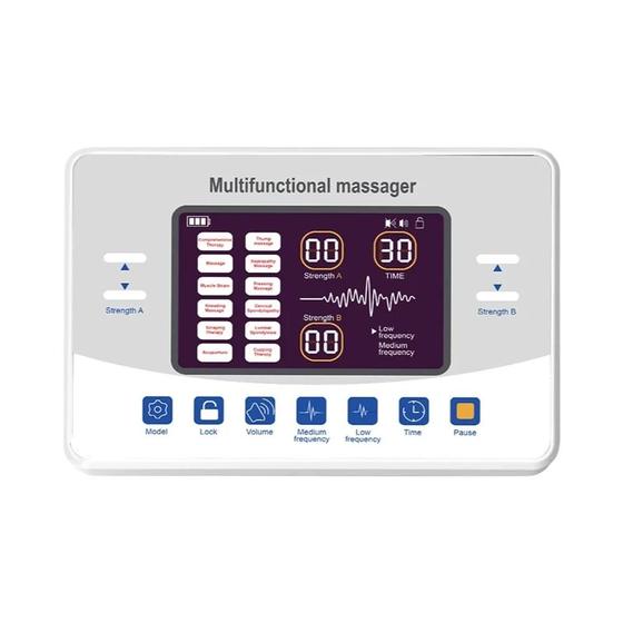 Imagem de Ems Estimulador Muscular - Dispositivo de Terapia de Baixa Frequência com 12 Modos