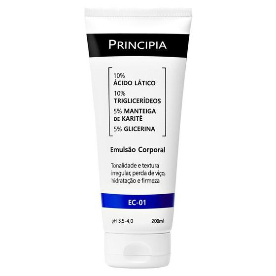 Imagem de Emulsão corporal ec-01 ácido lático + ativos hidratantes com 200ml