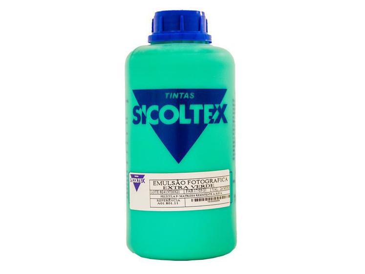 Imagem de Emulsao fotografica para serigrafia base agua extra verde 1l - sicoltex