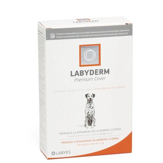 Imagem de Emulsão Labyes Labyderm Premium Cover Ampola para Cães e Gatos - 4 mL