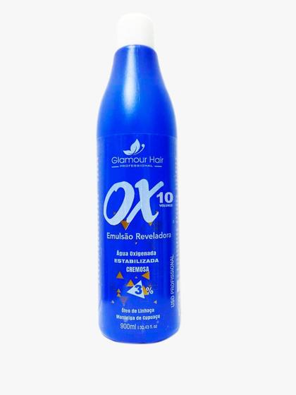 Imagem de Emulsao Reveladora OX 10 Vol 900ml Glamour Hair