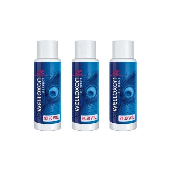 Imagem de Emulsao Welloxon Ox Perfect 60Ml 30 Vol - Kit Com 3Un