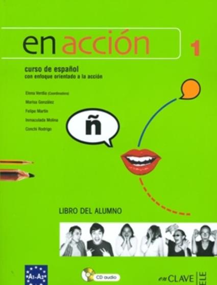 Imagem de En Accion 1 Libro Del Alumno + Cd Audio (A1-A2) - EN CLAVE 