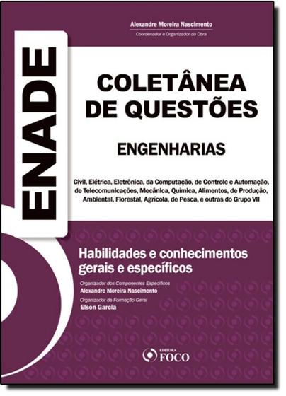 Imagem de Enade Coletânea de Questões Engenharias: Civil, Elétrica, Eletrônica, da Computação, de Controle e Automação, de