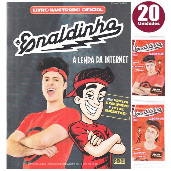 Imagem de Enaldinho a Lenda da Internet Kit Album + 100 Figurinhas