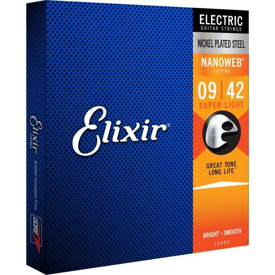 Imagem de Enc. 009 super light p/guitarra 12002 elixir