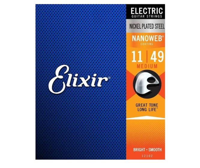 Imagem de Enc guitarra elixir 011 medium