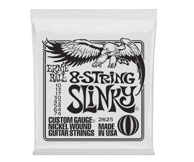 Imagem de Enc guitarra ernie ball 010 2625 - 8 cordas