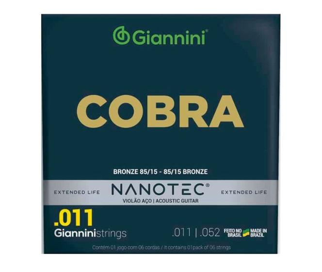 Imagem de Enc violao aco giannini geeflk cobra nanotec 0.11