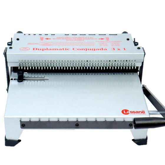 Imagem de Encadernadora Wire-o Conjugada Duplamatic 3x1 15fls