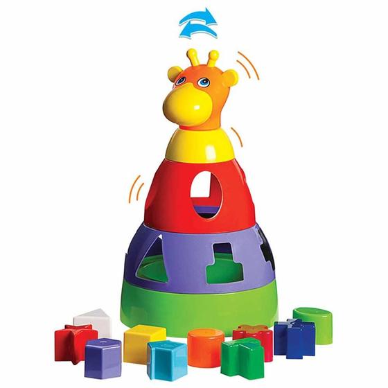 Imagem de Encaixe de Formas - Baby Didático - Girafa Didática - Mercotoys