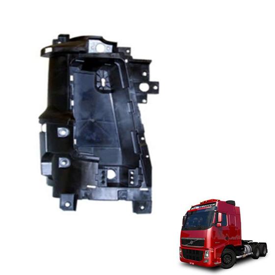 Imagem de Encaixe Do Farol Volvo Fh12 Lado Direito