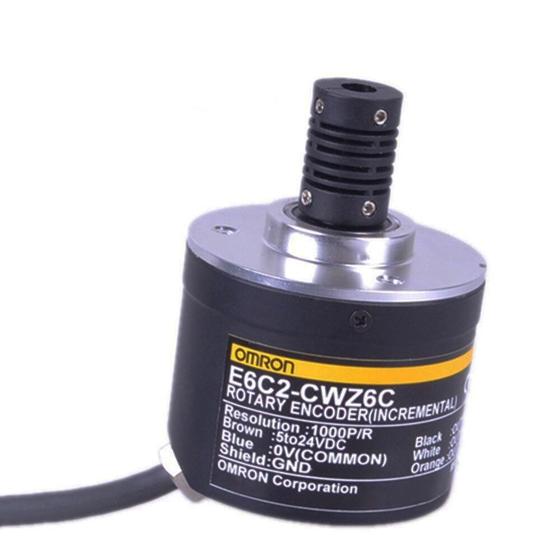 Imagem de Encoder Incremental Onrom 360 P/R Pnp E6C2-Cwz6B 12-24V Eixo 8Mm A/B/Z (F34)