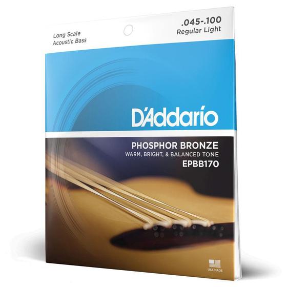 Imagem de Encord Baixolão 4C .045 D'Addario Phosphor Bronze EPBB170