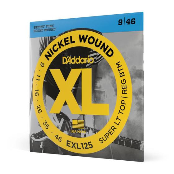 Imagem de Encord Guitarra .009 D'Addario XL Nickel Wound EXL125