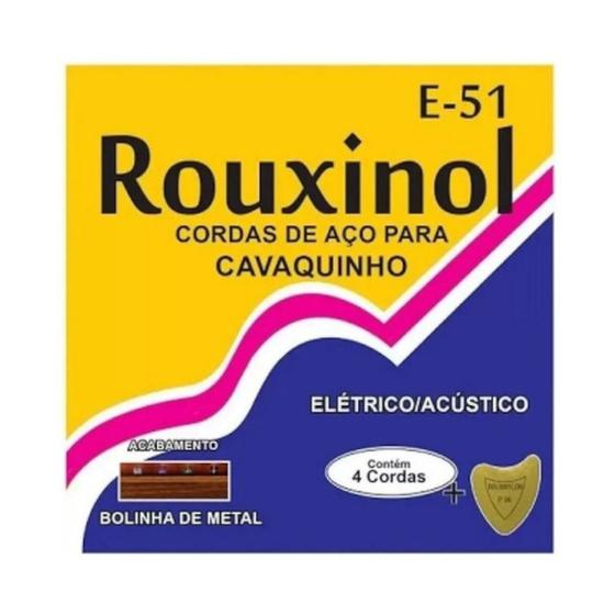 Imagem de Encordamento cavaquinho e 51 - rouxinol