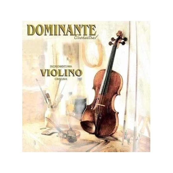 Imagem de Encordoamento com Bolinha DOMINANTE ORCHESTRAL para Violino