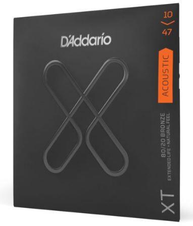 Imagem de Encordoamento D'addario XT Violão Aço Bronze 80/20 .010 - .047 Extra Light Gauge