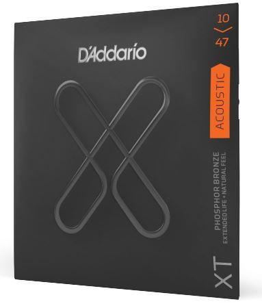 Imagem de Encordoamento D'addario XT Violão Aço Phosphor Bronze .010 - .047 Extra Light Gauge