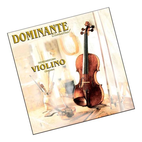 Imagem de Encordoamento DOMINANTE violino orquestra c bolinha 3/4 4/4