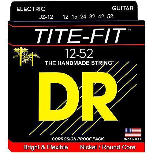 Imagem de Encordoamento DR Strings Tite-Fit Guitarra 12-52 Jazz Níquel