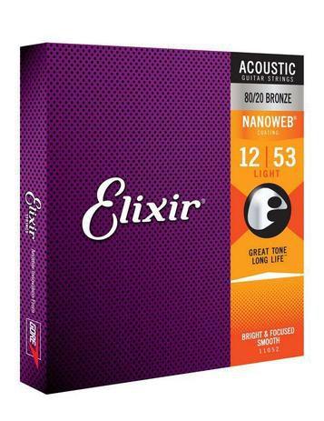 Encordoamento Elixir Violao Aco 012 Nanoweb 11052 Menor preço em Encordoamento Elixir Violao Aco 012 Nanoweb 11052