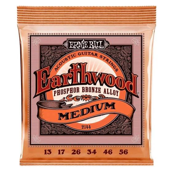 Imagem de Encordoamento Ernie Ball Earthwood 2144 013 para Violão Aço