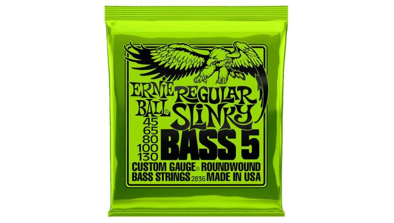 Imagem de Encordoamento Ernie Ball P/ Baixo 5 Cordas 045 Regular Slinky