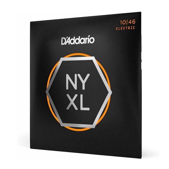 Imagem de Encordoamento Guitarra .010-.046 Daddario NYXL NYXL1046