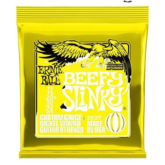 Imagem de Encordoamento Guitarra 011 054 Ernie Ball Beefy Slinky 2627