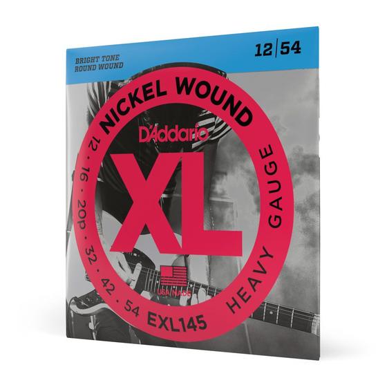 Imagem de Encordoamento Guitarra 12-54 D Addario XL Nickel EXL145