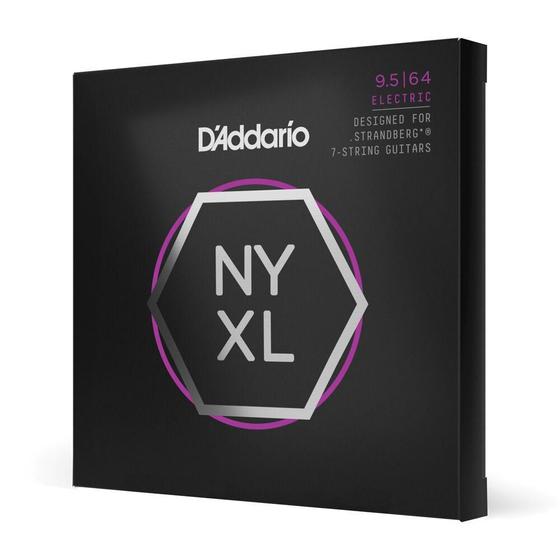 Imagem de Encordoamento Guitarra 7 Cordas .009 D'Addario NYXL09564SB